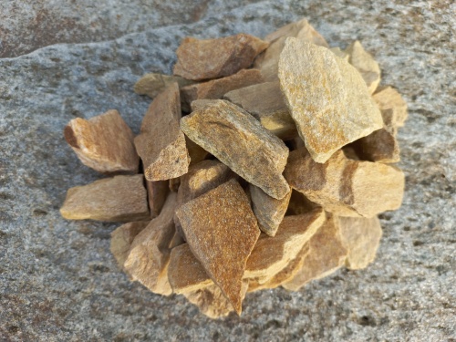 Златолит жёлтый декоративная каменная крошка купить в Тамбовской области