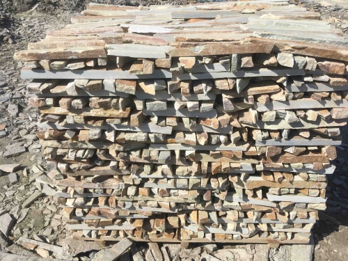 Горбушка златолит золотистый для облицовки купить в Тамбовской области