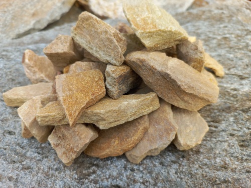 Златолит жёлтый декоративная каменная крошка купить в Тамбовской области