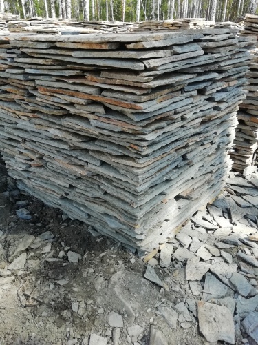 Плитняк златолит Уральский для цоколя, отмостки купить в Тамбовской области