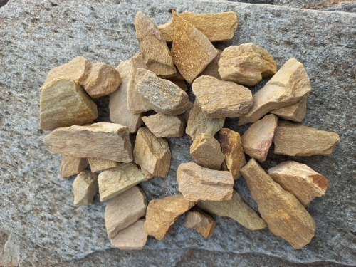 Златолит жёлтый декоративная каменная крошка купить в Тамбовской области